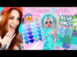 The First LETTER of the THEME picks WHAT COLOR I WEAR in Dress to Impress! On Roblox in DTI