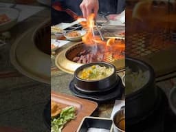 Jeong Yuk Jeom Korean BBQ in Koreatown #shorts #bbq #koreanfood #mukbang #satisfying #koreatown