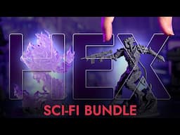 Hex Machina Awaits: Write Your Cyberpunk story!  | SCI-FI BUNDLE