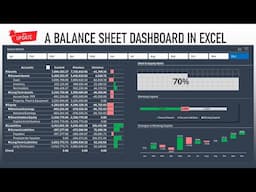 Create a Balance Sheet Dashboard in Excel