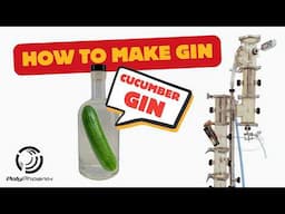 How to make Cucumber GIN using PolyPhoenix Still Offset Distillation Head