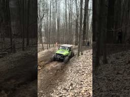 Had to try it in two wheel…. Not just to throw mud at my friend filming back there 😂 #offroad