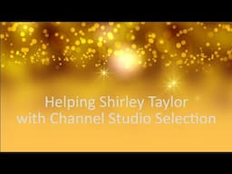 Channel Selection for Shirley Taylor - Affinity Photo