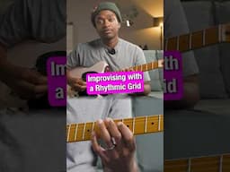 Improvising with a Rhythmic Grid #jazz #guitar #music