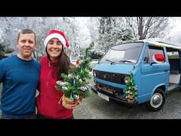 Van Life Christmas in our tiny vw camper van! How hard can it be?