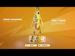 How To Get Peely Bone Skin NOW FREE In Fortnite (Unlocked LEGO Peely Bone Style)