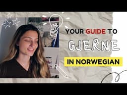 How to use "gjerne" in Norwegian! ~ A very versatile word 🤓⚡️