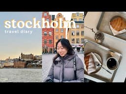 stockholm travel diary ☃️🇸🇪 museums, coffee shops, and ikea