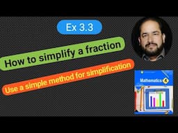 #How to simplify a fraction #Teacher Naseeb Zada #Afaq Sun Series