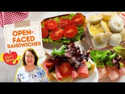 4 Quick & Easy Picnic Open-faced Sandwiches