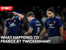 How did France lose that game at Twickenham?