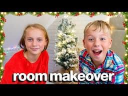 Magical Christmas Room Makeover!