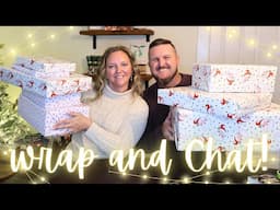 WRAP AND CHAT WITH US! || Q + A || PARENTING TEENS, MARRIAGE THOUGHTS, FINANCES, TRAVEL, and more!