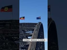 BRIDGE CLIMBED AUSTRALIA #shorts #australia