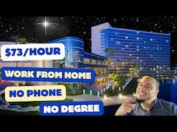 HYATT WILL PAY YOU $2,942/WEEK | WORK FROM HOME | REMOTE WORK FROM HOME JOBS | ONLINE JOBS