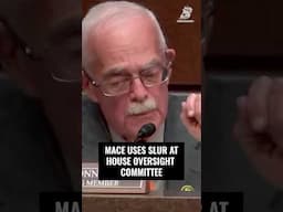 Nancy Mace just openly used a slur at the House Oversight Committee