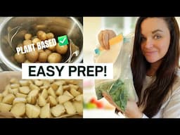 How I PREP my veggies & starch for MAXIMUM WEIGHT LOSS on a plant based diet