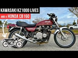 Retro Rides: The 1977 Kawasaki KZ1000 & Honda CB160