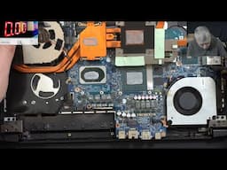 PCSpecialist / Clevo NH55DDW laptop, no power, not charging, board repair - another miracle