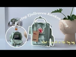 Fjallraven Kanken sling review and what I can fit in?