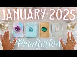 Your JANUARY 2025 Month Ahead 𓋹 PICK A CARD 𓋹 What's Happening For YOU?!