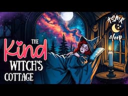 Soothing Sleep Story Full of MAGIC 💤 The Kind Witch's Cottage {ASMR}