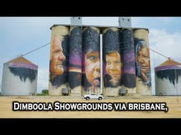 Dimboola Showgrounds via Melbourne & Brisbane, Grey Nomads, Caravan Travels Australia, EP-159