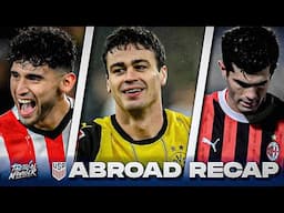 Pepi's BRACE Saves PSV | Gio Reyna SCORES | Pulisic Injury Update | USMNT Abroad