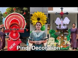 NEW !! Pindi Decoration Ideas | Pindi Perunnal Flower Making | Pindi Decoration | Home Decor