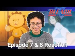 Bleach Episodes 7 & 8 REACTION | Ichigo's Mom & Kon!