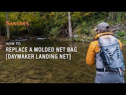 How to Replace a Molded Net Bag [Daymaker Landing Net]