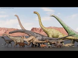 DINOSAUR SIZE COMPARISON | First Person View