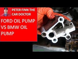 The QUALITY difference: Ford Oil pump vs BMW oil pump