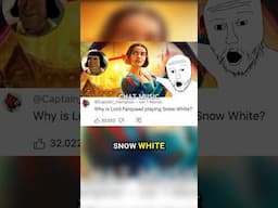 Rachel Zegler's Snow White Gets DESTROYED #Disney #SnowWhite #RachelZegler