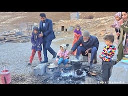 "Giving shelter to a homeless family in a cave | Kindness is still alive!"