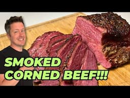 Perfectly Smoked CORNED BEEF BRISKET!!