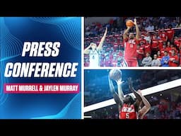 PRESSER: Jaylen Murray & Chris Beard & Matthew Murrell (Kentucky Postgame)