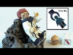 RYŌMEN SUKUNA Custom Jujutsu Kaisen Minifigure Review! | Pick Me