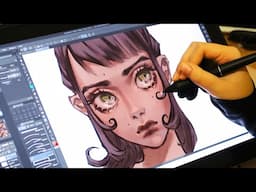 ☆ Huion Kamvas Pro 16 ☆ Review & Speedpaint