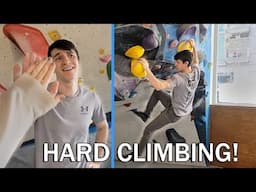 Strong Climber Tries Techy Climbs || Teaching Paul