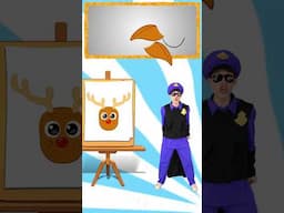 Animal s Puzzle Moose and Policeman #kidssong