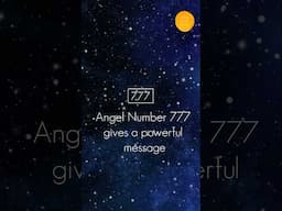 What Happens When You See Angel Number 777 Every Day for a Month?  #angelnumber777 #777