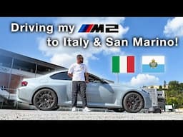 G87 BMW M2 in Italy! Lake Garda, Ferrari's Fiorano test track, San Marino & Grotta Palazzese in Bari