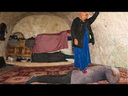 Surviving -65°C: Elderly Cave-Dwellers Create Snow Boy as Their Child