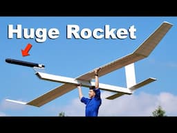 Giant RC Rocket Plane