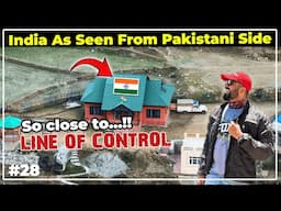 So Close To India Pakistan LOC | Road to Neelum Valley Kashmir Winter 2025 | Story 28 Ammar Biker