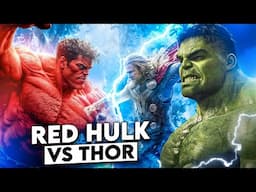 Red Hulk vs Hulk and Thor Explained in HINDI | Hulk Series Part 2