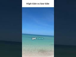 High tide vs low tide