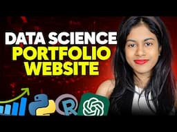 How to Build a Data Science Portfolio Website with ChatGPT for FREE (Complete Tutorial Course)