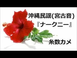 沖縄民謡　（宮古音）　『ナークニー』　糸数カメ